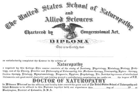 USSN Diploma